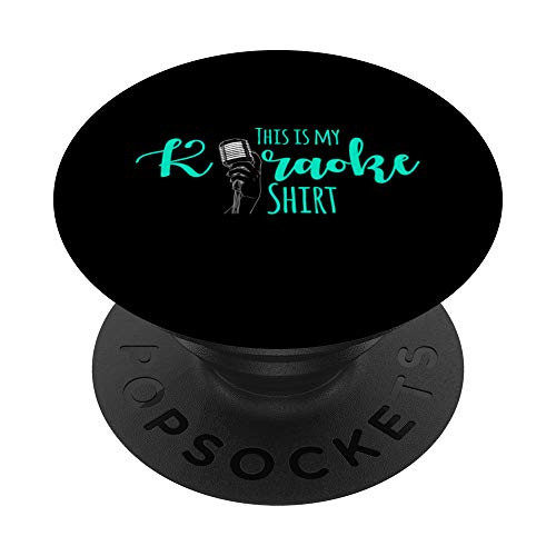Karaoke Bar Singing Singer Music Microphone Song Party Gift PopSockets PopGrip Swappable Grip for Phones and Tablets Karaoke Bar Singing Singer Music Microphone Song Party Gift PopSockets PopGrip Swappable Grip for Phones and Tablets