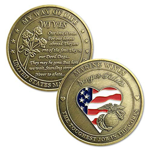 United States Marine Corps Marine Wives Challenge Coins United States Marine Corps Marine Wives Challenge Coins