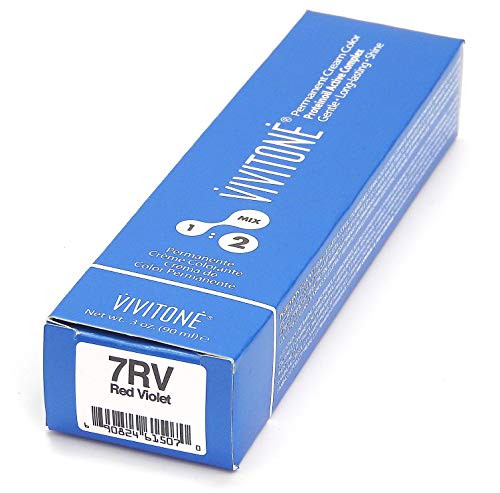 VIVITONE Permanent Cream Color 7RV Red Violet