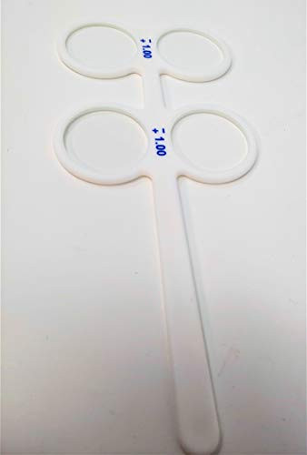 Plus - 1.00 Diopter Optical Flipper Plastic Flip Lens Optometry Instrument Flip For Lens