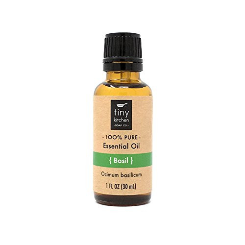 Pure Basil Essential Oil - Ocimum basilicum 30 mL 1 fl oz Pure Basil Essential Oil - Ocimum basilicum 30 mL 1 fl oz