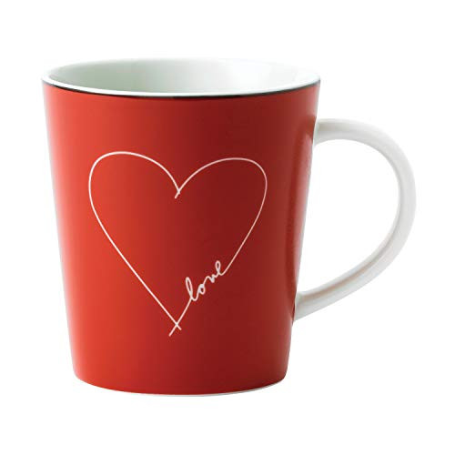 Royal Doulton Ellen DeGeneres Gift Set Valentine Mug 475ml Red  Porcelain  Multi