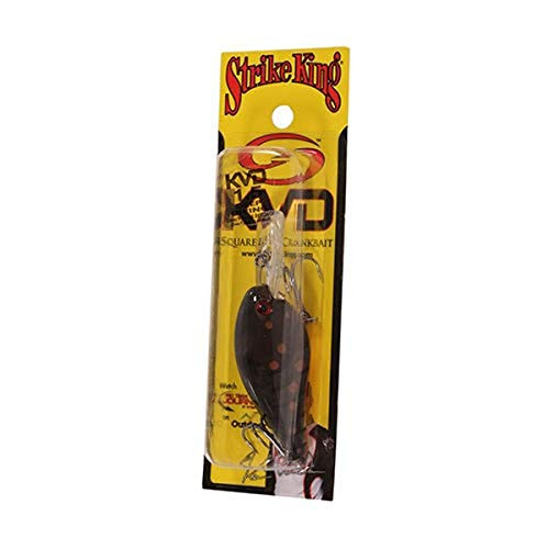 Strike King Lures HCKVDS1.5D-447 Strike King Lures KVD 1.5 Deep Diver Crankbait Lure Freshwater 3 1 4" Length 3 8 oz Deep Diving Brown Craw Package of 1 Strike King Lures HCKVDS1.5D-447 Strike King Lures KVD 1.5 Deep Diver Crankbait Lure Freshwater 3 1 4" Length 3 8 oz Deep Diving Brown Craw Package of 1