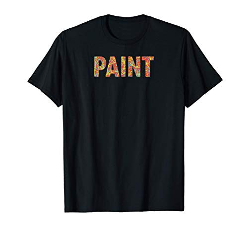 Artist Messy Painters Funny Paint Splatter Art T-Shirt