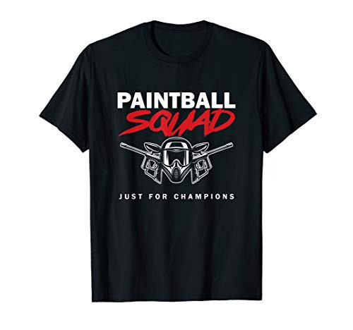 Paintball Squad Champions Paint Player Softair Play Gift T-Shirt Paintball Squad Champions Paint Player Softair Play Gift T-Shirt