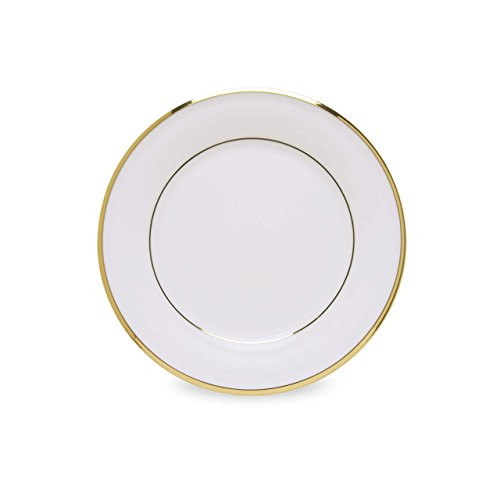 Lenox Eternal White Bread Plate  Butter  ivory  gold