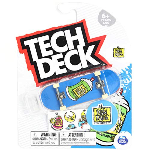 Tech-Deck The New Deal Skateboards Spray Can Blue 2020 Complete 96mm Fingerboard