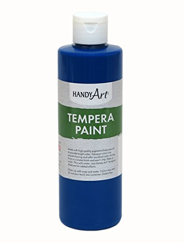 Handy Art Tempera Paint 8 ounce  Blue
