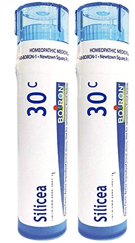 Boiron Silicea  30C Pellets  80 Count Tube  Pack of 2
