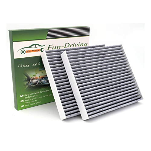 FD002 Cabin air filter for KIA Soul  2014-2019  Soul EV  2015-2017 2019  Replace CP002 CF12002  Activated Carbon 2 Pack