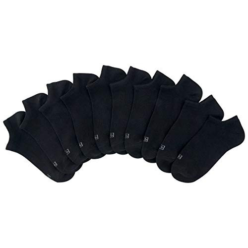 K. Bell Ladies' No Show Sock  10-pair ~ Casual Yoga Running Socks for Women