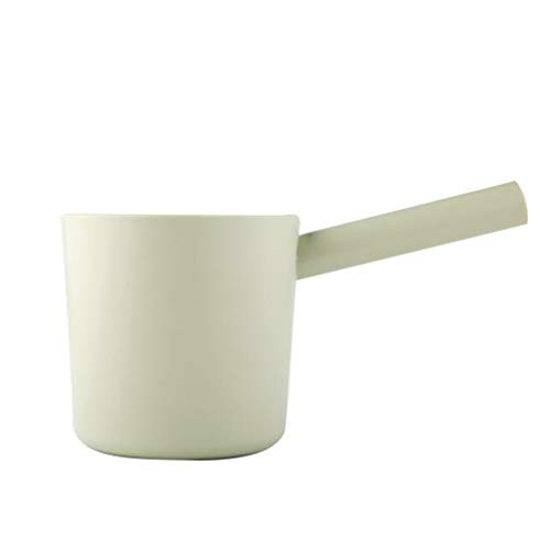 Hemoton Plastic Water Scoop  Plastic Water Ladle Bath Ladle Dipper Shampoo Ladle Cup Household Accessories for Kitchen Bathroom Garden  Light Green