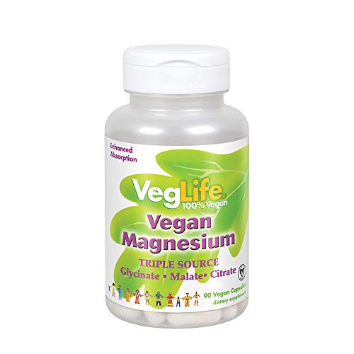 VegLife Vegan Magnesium 400mg  90 Veg Caps