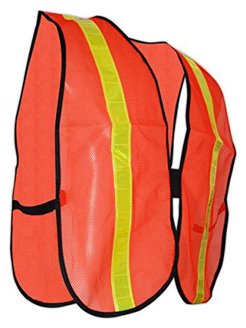 Magid Glove and Safety CRV2431 Magid Mesh High-Visibility Safety Vest Medium- Hi Vis Hi Vis Orange Small - XL 2 Vests Magid Glove and Safety CRV2431 Magid Mesh High-Visibility Safety Vest Medium- Hi Vis Hi Vis Orange Small - XL 2 Vests