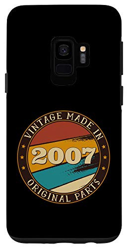 Galaxy S9 14th Birthday Retro Vintage 14 Years Old Made In 2007 Gift Case