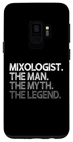 Galaxy S9 Mixologist Bar Tender The Man Myth Legend Gift Case