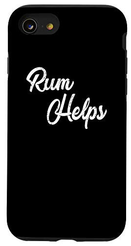 iPhone SE  2020    7   8 Rum Helps Phone Case Distressed Funny Bar Hopping Case