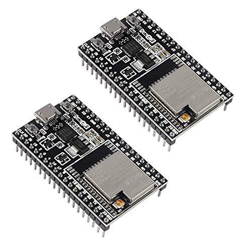 ALMOCN 2PCS ESP32-DevKitC core Board ESP32 Development Board ESP32-WROOM-32U WiFi Bluetooth Module for Arduino IDE  ESP32-WROOM-32U