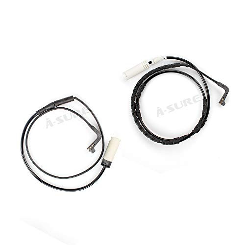ASURE 2pcs Front Rear Brake Pad Wear Sensor for BMW 135i 328i 328xi 335d 335i 335xi  BKE81