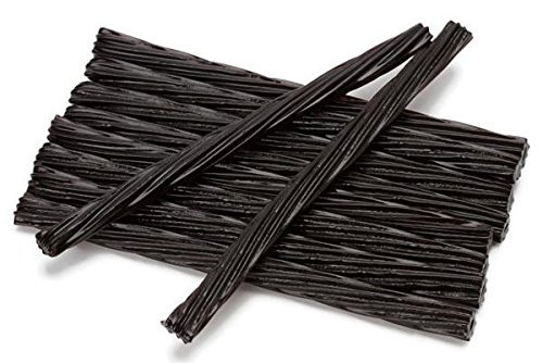 Licorice Twists by Its Delish  Black Licorice  Two Pounds