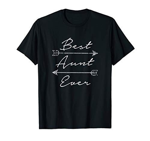 Best Aunt Ever Shirt Tribal Arrows Mother's Day Gift