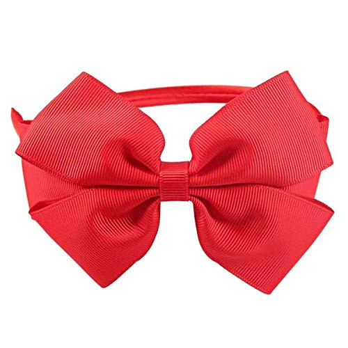 Red girls headband - Christmas headband - Holiday headband - red bow - xmas headband - bow headband - red hairbow - Red bow - Holiday bow - Red kid girl headband