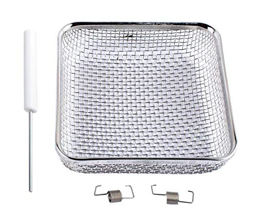 Wadoy RV Furnace Vent Screen for RV Water Heater Vent Cover,RV Bugs Screen, Flying Insect Screen (4.5" x 4.5" x 1.3")