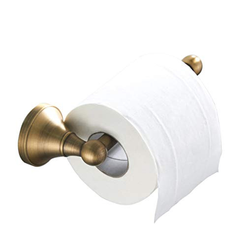 Flybath Toilet Paper Holder Without Cover Antique Brass Bathroom Tissue Roll Bar Wall Mounted  20 cm   7.87 inches  Brushed Bronze