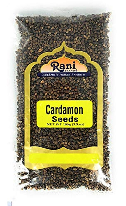 Rani Cardamom Elachi Seeds Indian Spice 3.5oz 100g ~ All Natural Vegan Gluten Friendly NON-GMO Indian Origin Rani Cardamom Elachi Seeds Indian Spice 3.5oz 100g ~ All Natural Vegan Gluten Friendly NON-GMO Indian Origin