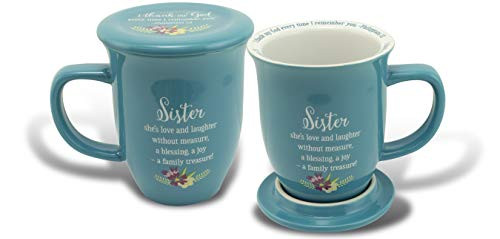 Cathedral Art  Abbey  and  CA Gift Sister Ceramic Mug and Coaster  14 Ounce  Multicolored Cathedral Art  Abbey  and  CA Gift Sister Ceramic Mug and Coaster  14 Ounce  Multicolored