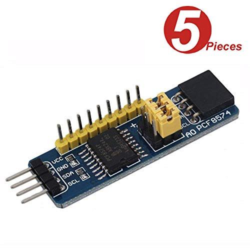 WINGONEER 5Pcs PCF8574 IO Expansion Board I O Expander I2C-Bus Evaluation Development Module