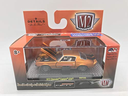 M2 Machines by M2 Collectible Camaro Fifty 1972 Chevy Camaro Z 28 WMTS06 17-31 Matte Metallic Orange Black Details Like NO Other 1 of 8000 M2 Machines by M2 Collectible Camaro Fifty 1972 Chevy Camaro Z 28 WMTS06 17-31 Matte Metallic Orange Black Details Like NO Other 1 of 8000