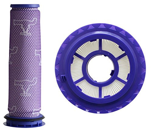 Surrgound HEPA Post  and  Pre Filter Kit Fit for Dyson DC41  DC65  DC66 Animal and Ball Vacuums  Replaces Part  920769-01  920640-01