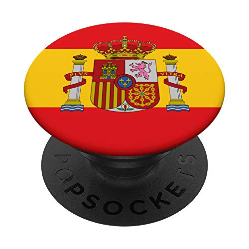 Spain Spanish Flag Bandera de Espana PopSockets PopGrip Swappable Grip for Phones and Tablets Spain Spanish Flag Bandera de Espana PopSockets PopGrip Swappable Grip for Phones and Tablets