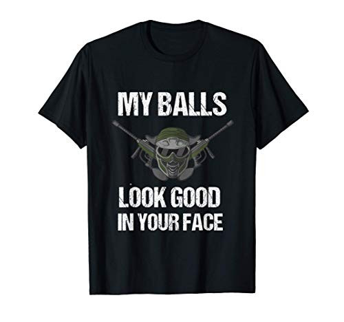 Funny Paintball Gift Paintballing Paintballer T-Shirt