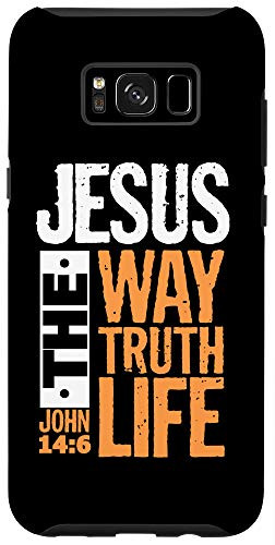 Galaxy S8Plus Jesus The Way Truth Life John 14 6 Christian Bible Verse Case