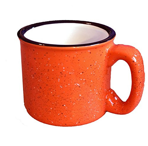 Marble Creek Ceramic Campfire Mug  Single 15oz  Orange