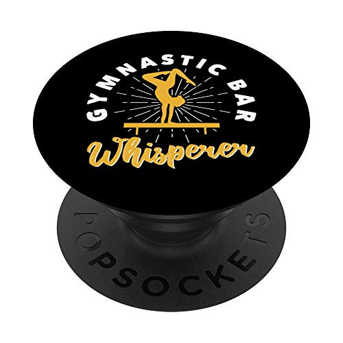 Gymnastic Bar Whisperer Gymnast Gift Gymnastic PopSockets Grip and Stand for Phones and Tablets