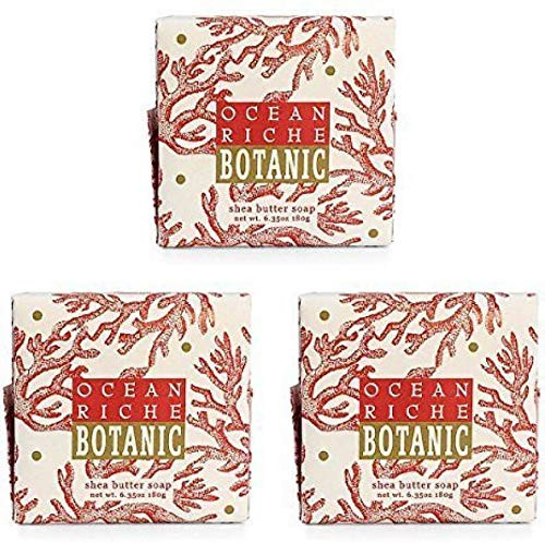 Greenwich Bay Trading Company Botanical Collection  Ocean Riche  6.35oz Bar Soap