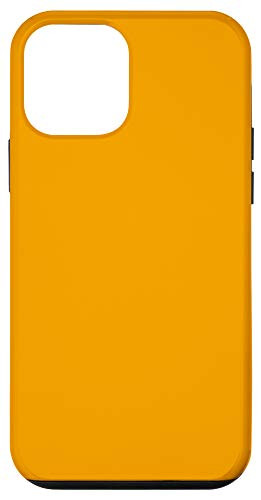 iPhone 12 mini Orange Solid Color Case
