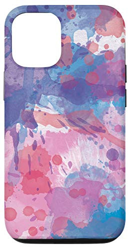 iPhone 12 12 Pro Colorful Paint Splash - Abstract  Modern  Art  Colors  Gift Case