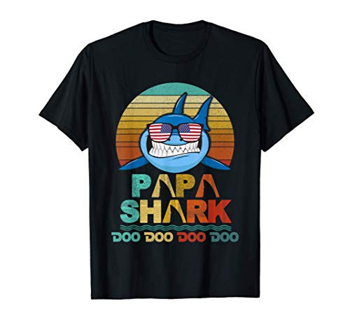 Papa Shark Doo Doo Doo Fathers Day T-Shirt Papa Shark Doo Doo Doo Fathers Day T-Shirt