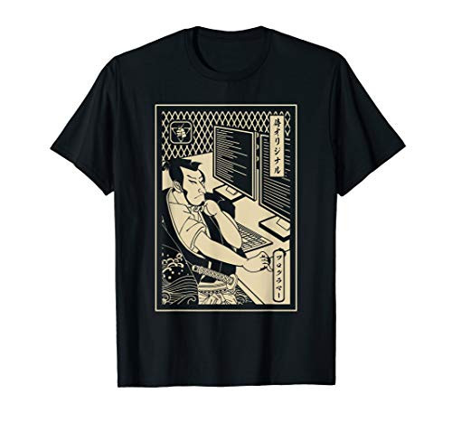 Programmer Samurai - Warrior computer - Developer Samurai T-Shirt