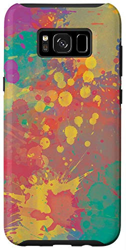 Galaxy S8Plus Colorful Paint Splash - Modern  Art  Abstract  Colors  Gift Case