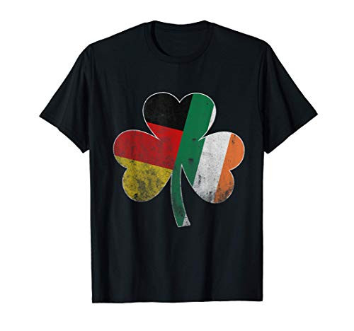 Irish German Flag Ireland Germany Shamrock St. Patricks Day T-Shirt Irish German Flag Ireland Germany Shamrock St. Patricks Day T-Shirt