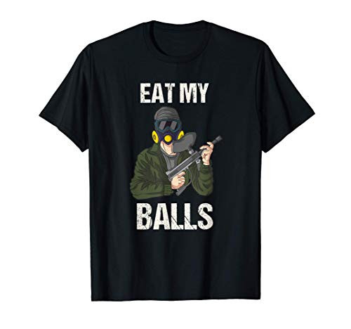 Mens Funny Paintball Gift Paintballing Paintballer T-Shirt