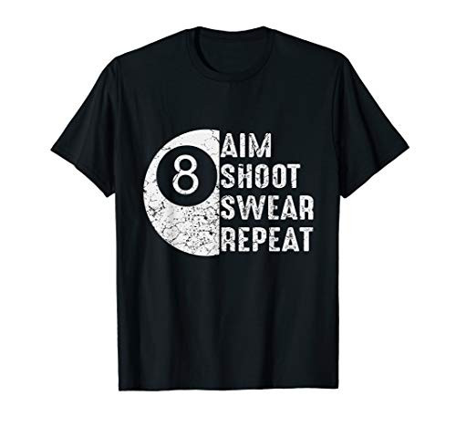 Funny Billard Dad Biliard Snooker Pool Fathers Day Gift T-Shirt Funny Billard Dad Biliard Snooker Pool Fathers Day Gift T-Shirt