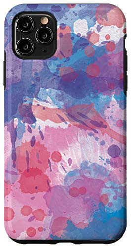iPhone 11 Pro Max Colorful Paint Splash - Abstract  Modern  Art  Colors  Gift Case