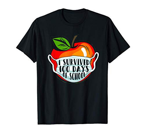 100 Days Of School Remote Virtual Teacher Student T-Shirt