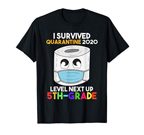 5th Grade Quarantine Back to School Remote 2021 Fifth Grade T-Shirt